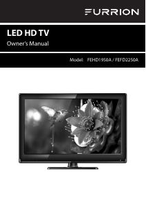 Bruksanvisning Furrion FEFD22S0A LED TV