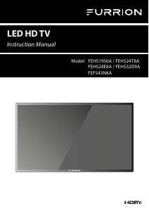 Handleiding Furrion FEHS43N8A LED televisie
