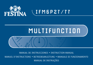 Manual Festina F20342 Multifunction Watch