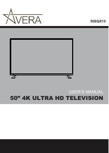 Manual Avera 50EQX10 Equinox LED Television