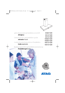 Handleiding ATAG ES1511QR Afzuigkap