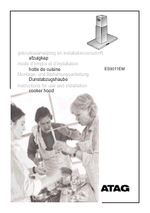 Handleiding ATAG ES9011EM Afzuigkap