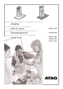 Handleiding ATAG WS9092EM Afzuigkap