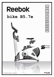 Manual Reebok 5.7e Bicicletă exercitii