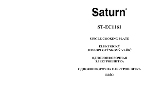 Manuál Saturn ST-EC1161 Varná deska