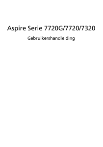 Handleiding Acer Aspire 7320 Laptop