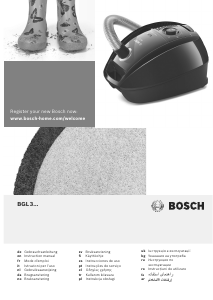 Руководство Bosch BGL3A313 Пылесос