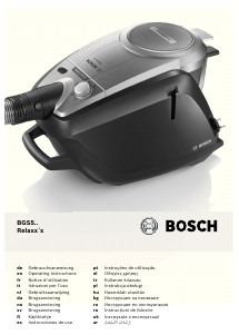 Kullanım kılavuzu Bosch BGS5ZOOO1 Zooo Elektrikli süpürge