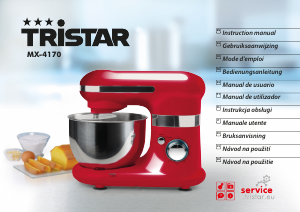 Manual Tristar MX-4170 Stand Mixer