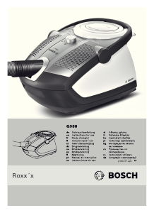 Manual Bosch BGS61832 Roxxx Aspirator