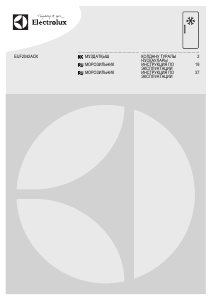 Руководство Electrolux EUF2042AOX Морозильная камера