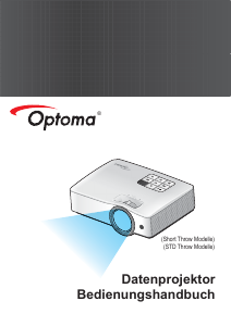 Bedienungsanleitung Optoma ZW212ST Projektor