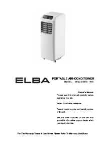 Handleiding Elba EPAC-D3910(WH) Airconditioner