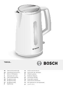 Manuale Bosch TWK3A013 Bollitore