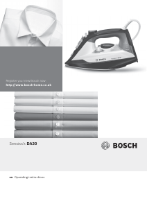 Handleiding Bosch TDA3018GB Strijkijzer