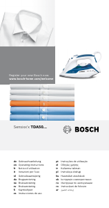 Käyttöohje Bosch TDA5029010 Silitysrauta