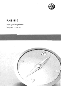 Handleiding Volkswagen RNS 510 Navigatiesysteem