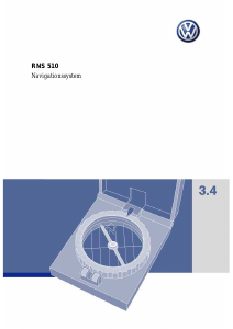 Bedienungsanleitung Volkswagen RNS 510 v3.4 Navigation