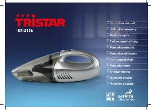 Manual Tristar KR-2156 Handheld Vacuum