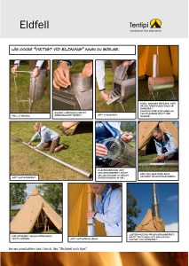 Bruksanvisning Tentipi Eldfell Tält