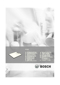 Käyttöohje Bosch PPW2000 AxxenceClassic Henkilövaaka