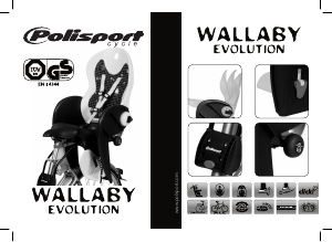 Priročnik Polisport Wallaby Evolution Sedež za kolo