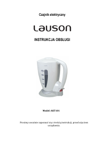 Instrukcja Lauson AKT101 Czajnik