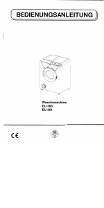 Bedienungsanleitung Eudora EU 361 Waschmaschine