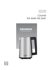 Instrukcja Grundig WK 8681 Czajnik