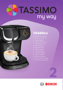 Bruksanvisning Bosch TAS6003GB Kaffebryggare