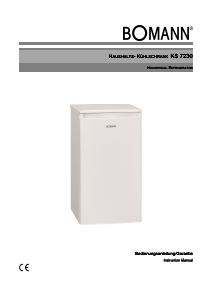 Bedienungsanleitung Bomann KS 7230 Kühlschrank