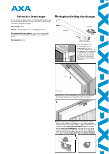 Handleiding AXA 30465 Deurdranger