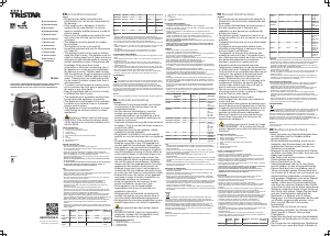 Instrukcja Tristar FR-6989 Frytkownica