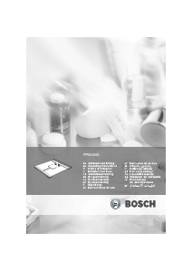 Руководство Bosch PPW4200 AxxenceSpirit Весы