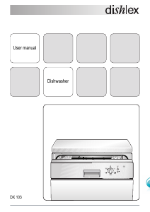 Manual Dishlex DX 103 Dishwasher