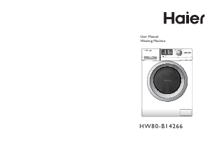 Handleiding Haier HW80-B14266 Wasmachine
