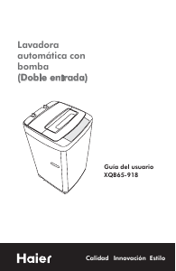 Manual de uso Haier XQB65-918 Lavadora