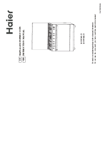 Bruksanvisning Haier KGG93M2-D1 Spis