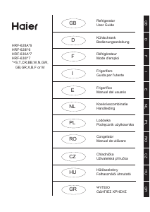 Manuale Haier HRF-630IM7 Frigorifero-congelatore