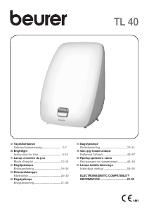 Handleiding Beurer TL 40 Daglichtlamp