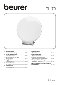 Handleiding Beurer TL 70 Daglichtlamp