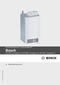 Handleiding Bosch 30 HRC Compact 5 CV-ketel