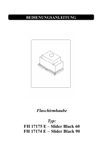 Bedienungsanleitung Amica FH 17175 E Dunstabzugshaube