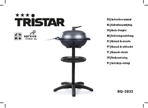 Handleiding Tristar BQ-2823 Barbecue