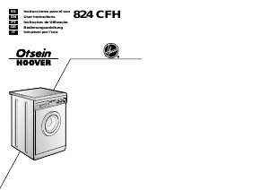 Handleiding Otsein-Hoover LB 824 CFH Wasmachine