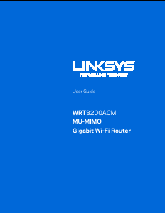 Brugsanvisning Linksys WRT3200ACM Router
