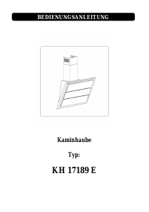 Bedienungsanleitung Amica KH 17189 E Dunstabzugshaube