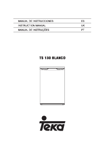 Manual Teka TS 130 Refrigerator