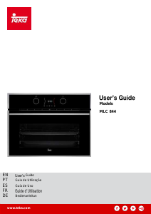 Manual Teka MLC 844 Oven