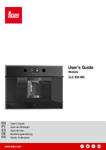 Bedienungsanleitung Teka CLC 835 MC Kaffeemaschine